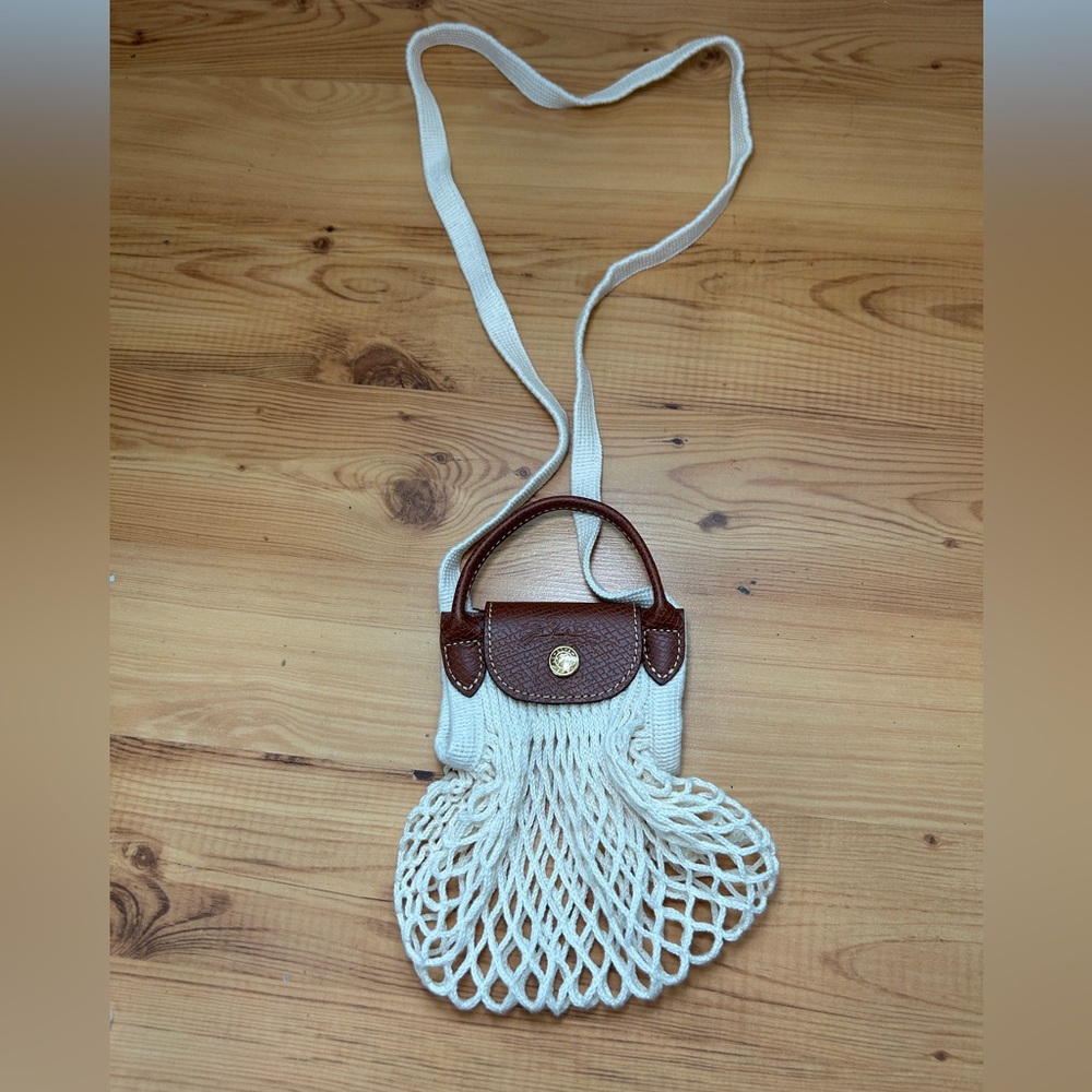 Longchamp Le Pilage Fishnet Small
